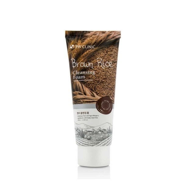 3W Clinic Brown Rice Cleansing Foam – 100ml