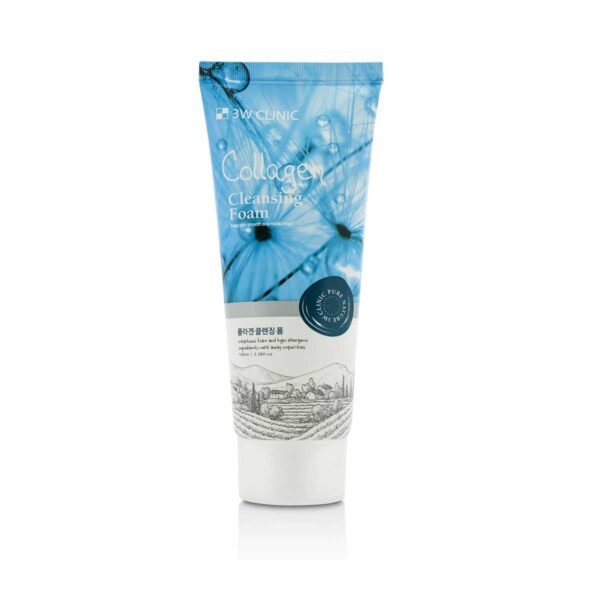 3w clinic collagen foam cleansing - 100ml