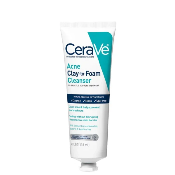 CeraVe Acne Foaming Cream Cleanser – 150ml